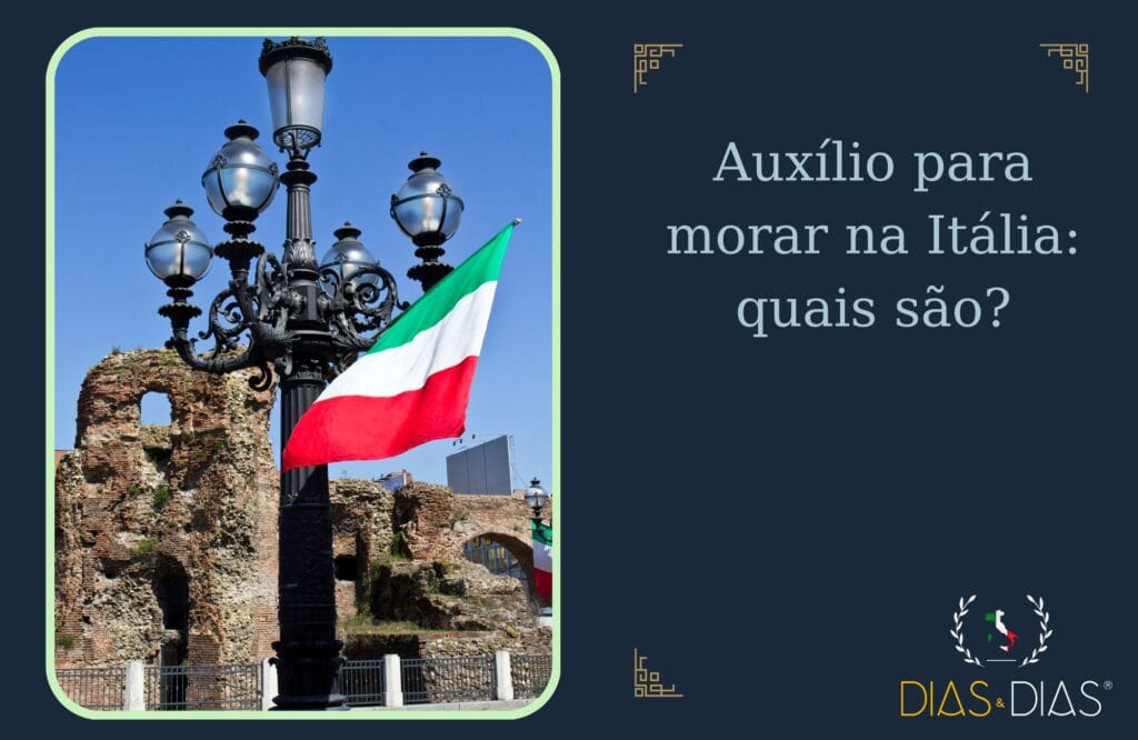 Auxílio para morar na Itália