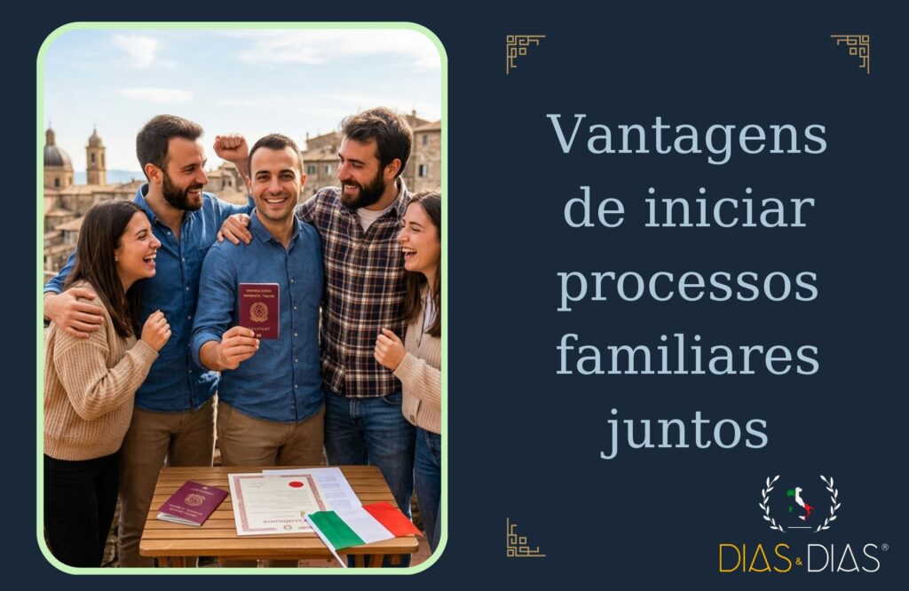 Vantagens de iniciar processos familiares juntos