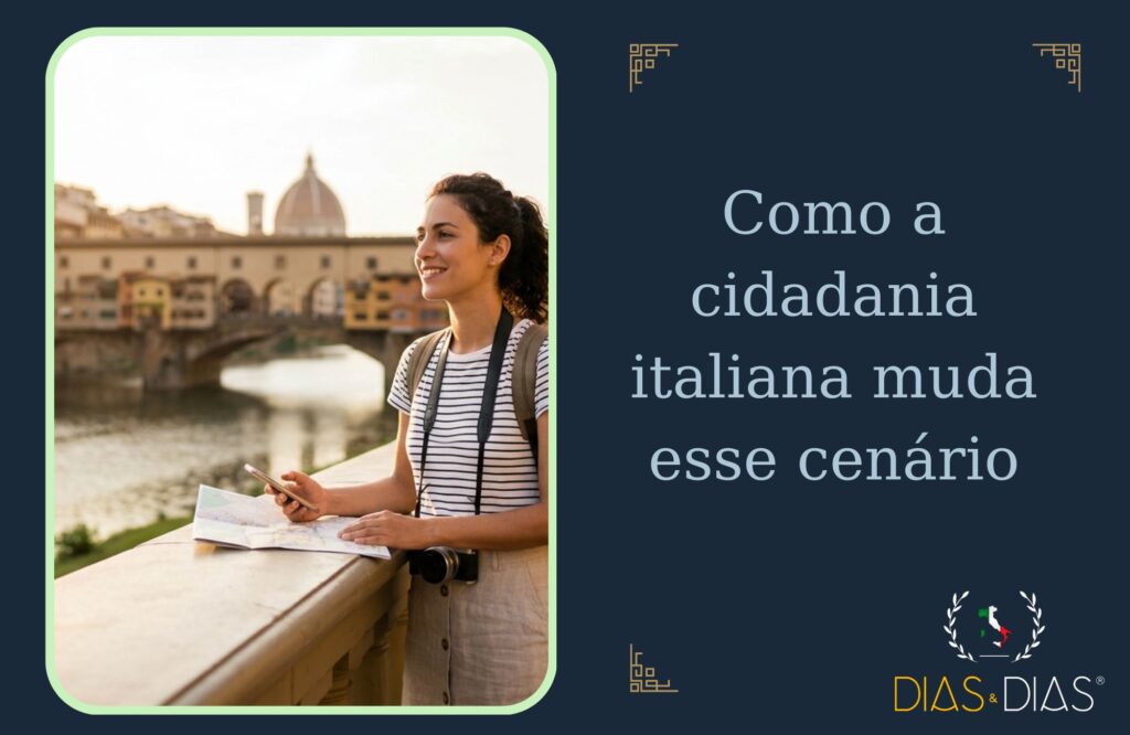 Como a cidadania italiana muda esse cenário