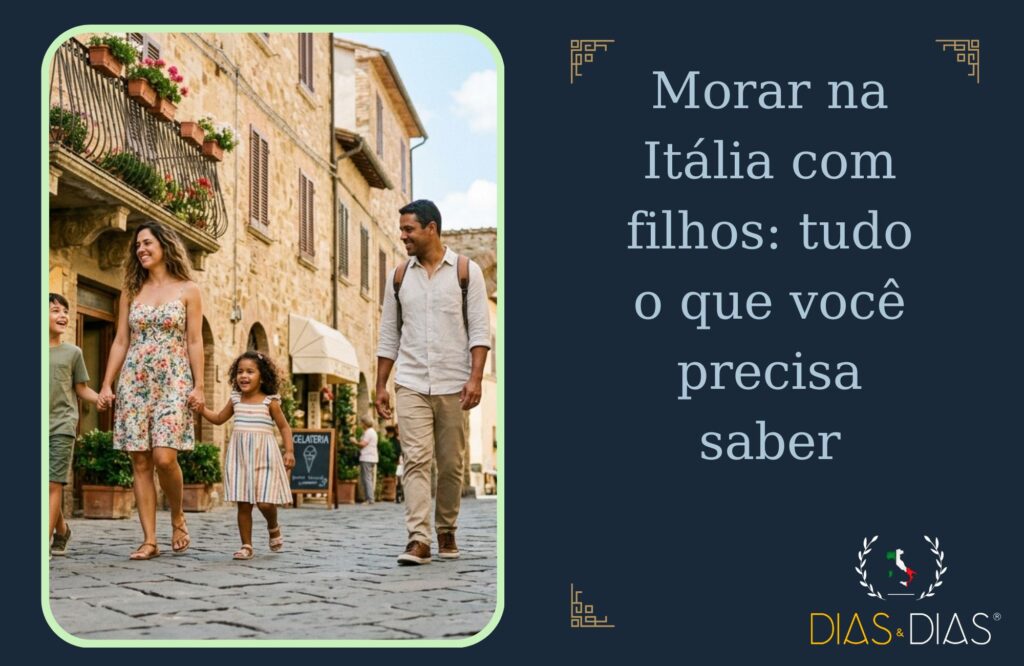 Morar na Itália com filhos tudo o que você precisa saber