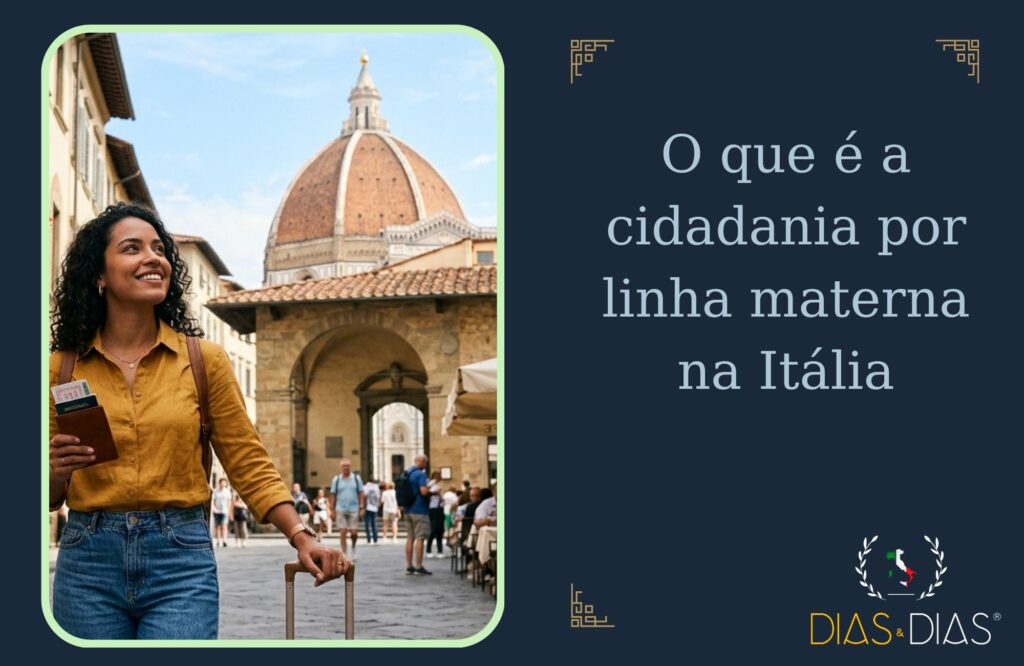 O que é a cidadania por linha materna na Itália