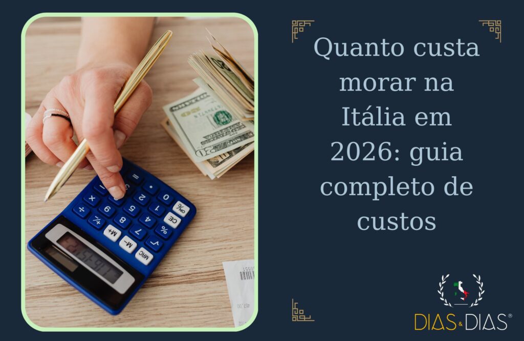 Quanto custa morar na Itália em 2026 guia completo de custos
