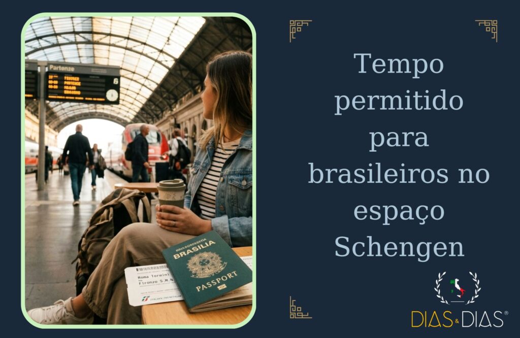Tempo permitido para brasileiros no espaço Schengen