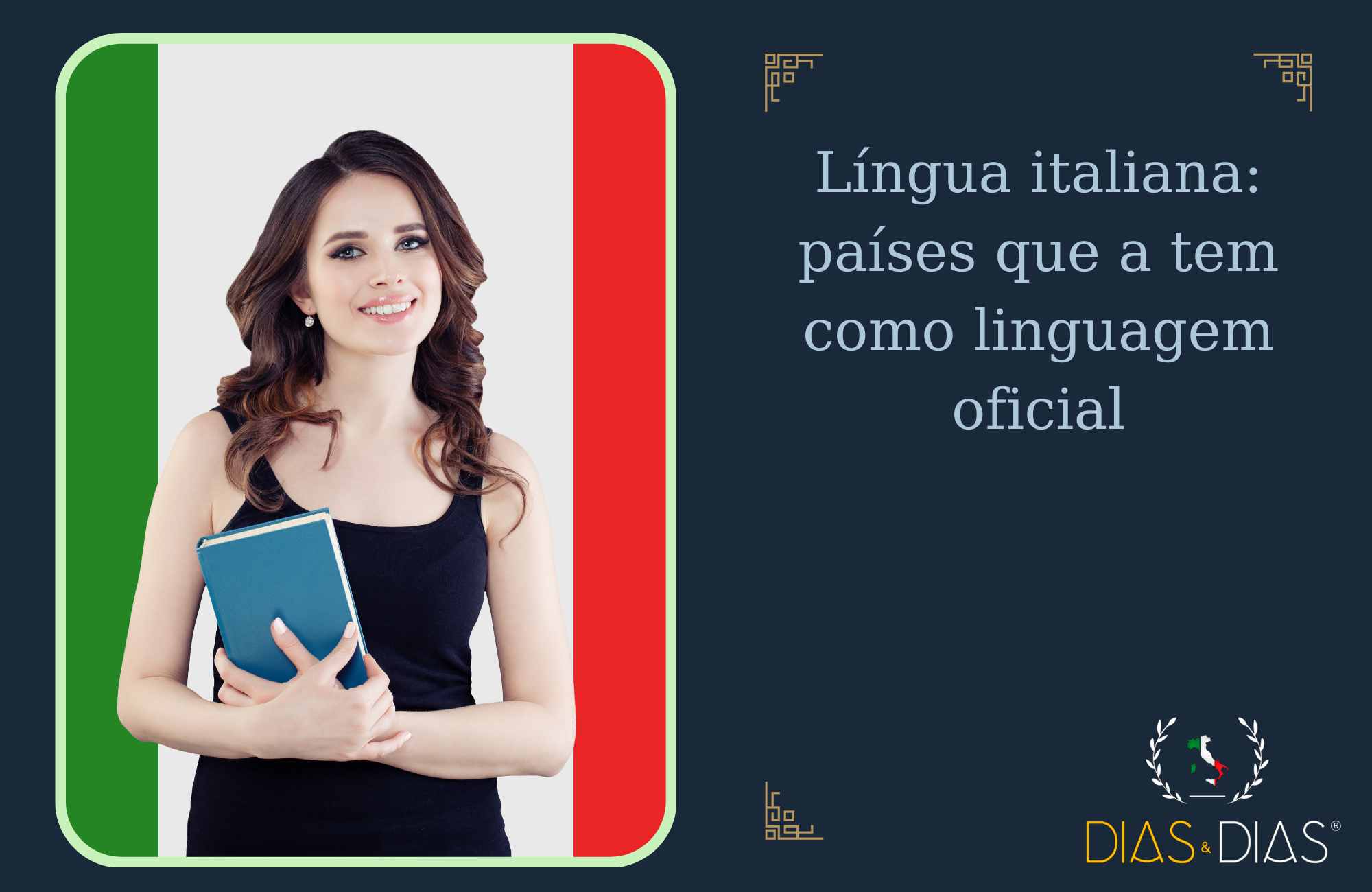 Língua italiana países que a tem como linguagem oficial
