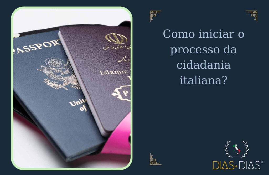 Como iniciar o processo da cidadania italiana