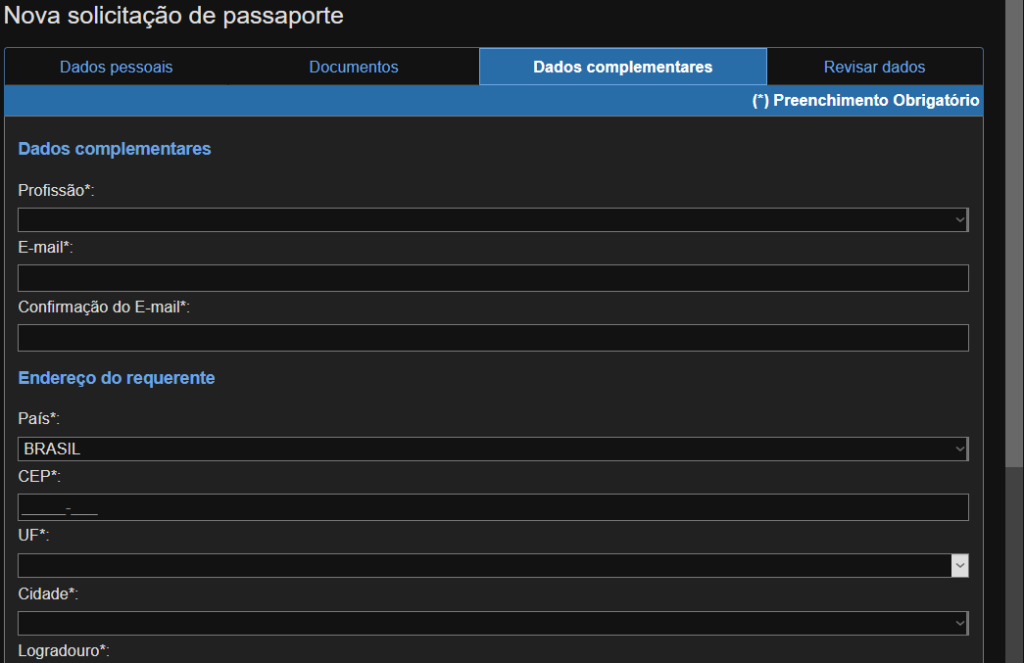 Como tirar o passaporte