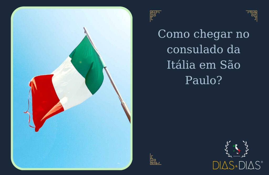 Como chegar no consulado da Itália em São Paulo