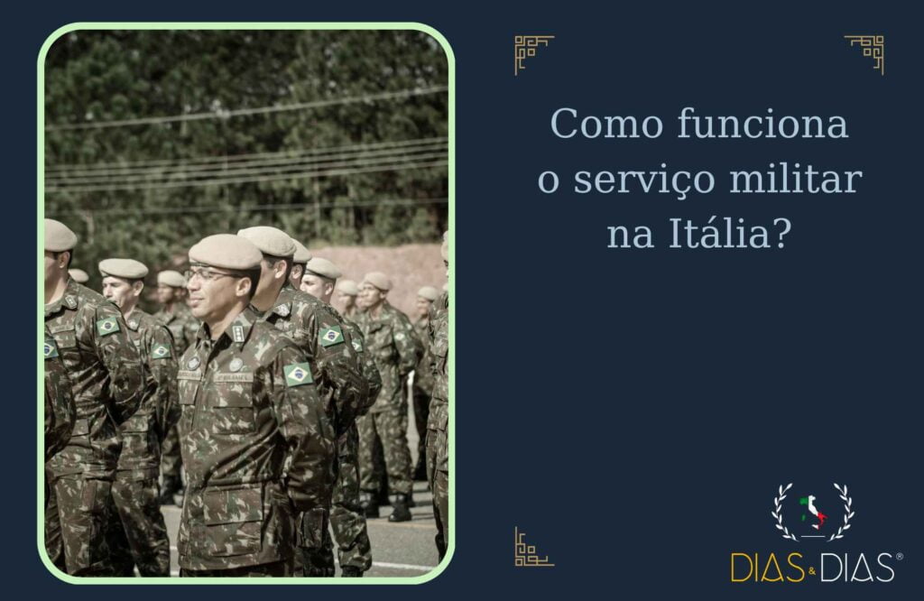 Como funciona o serviço militar na Itália