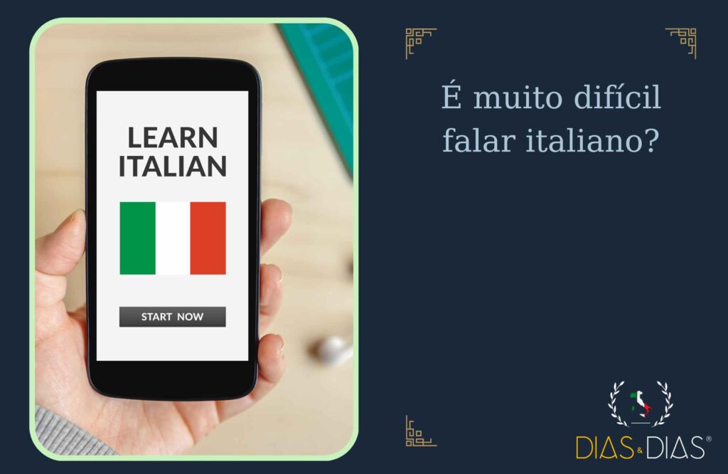 É muito difícil falar italiano