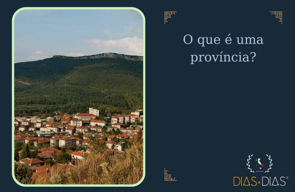 O que é uma província
