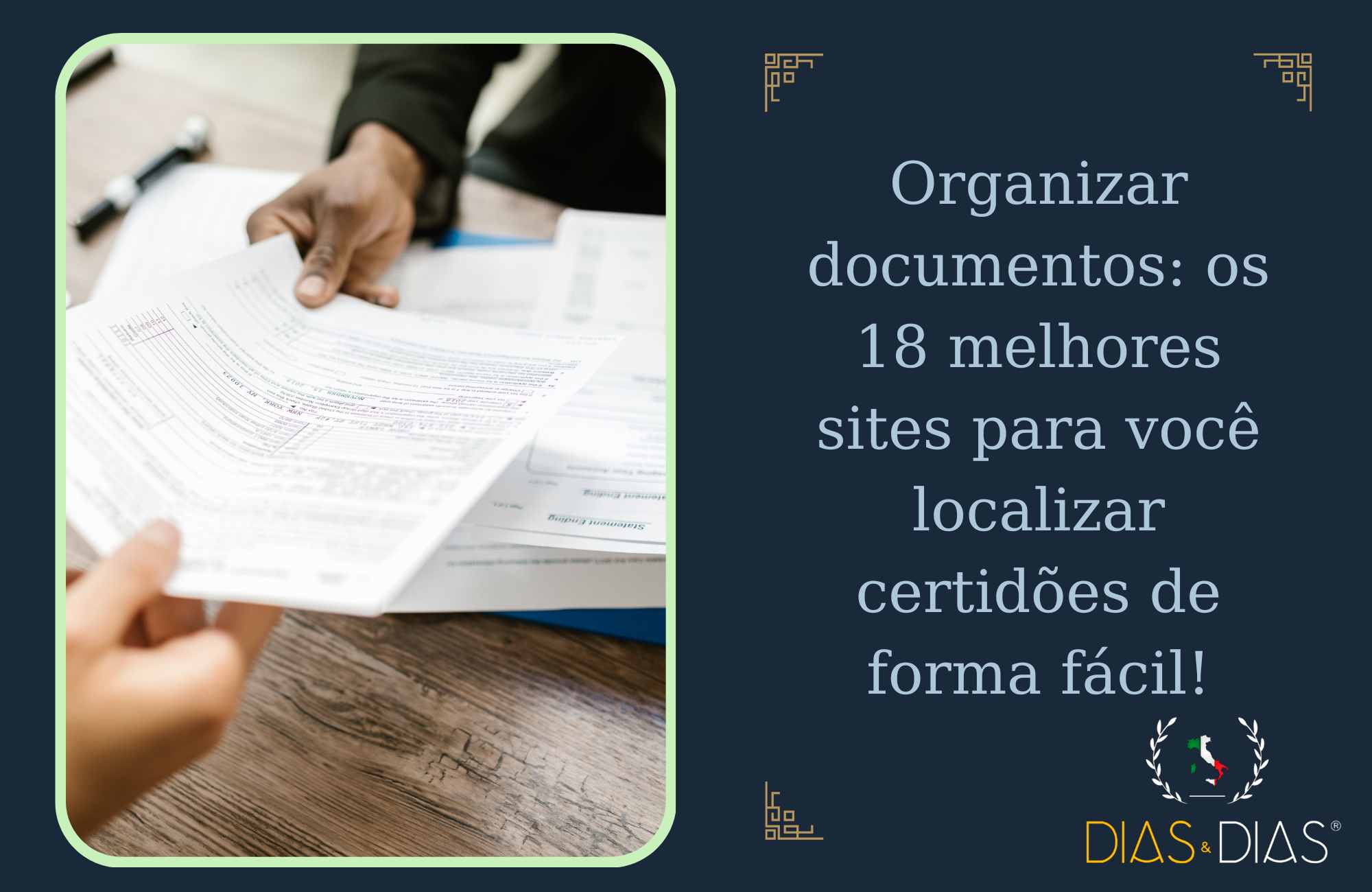 Organizar documentos os 18 melhores sites para você localizar certidões de forma fácil!