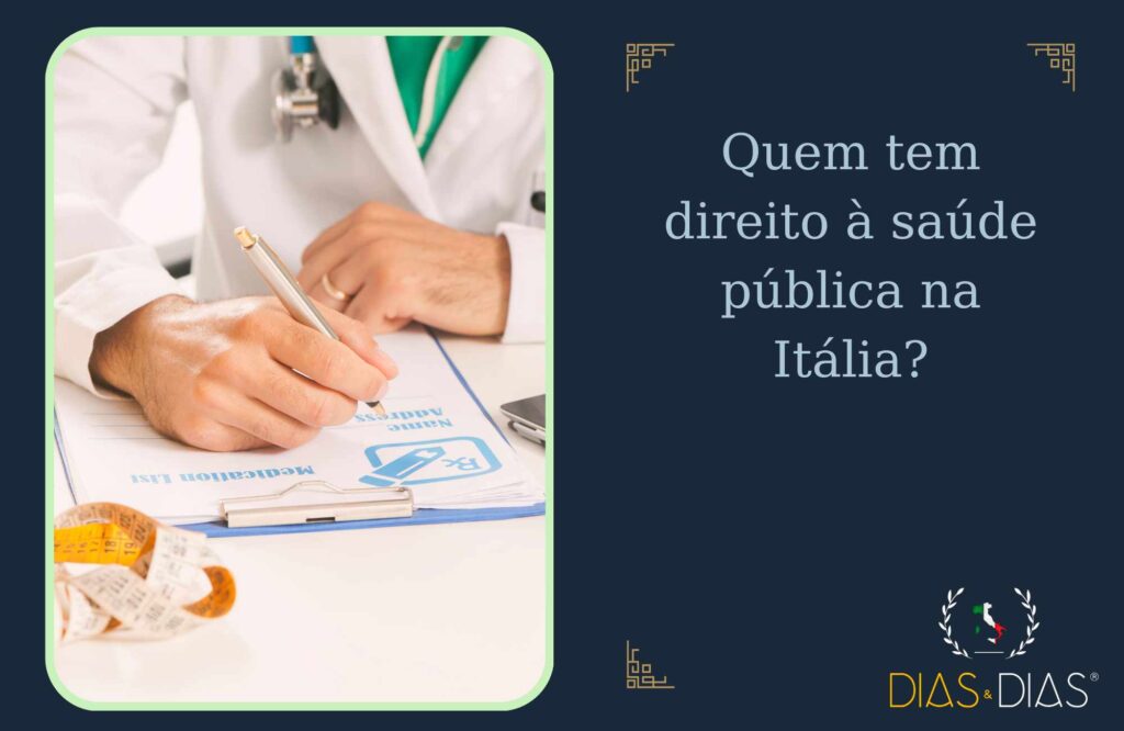 Quem tem direito à saúde pública na Itália