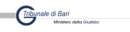 logo tribunale bari