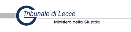 logo tribunale lecce