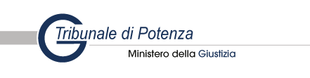 logo tribunale potenza