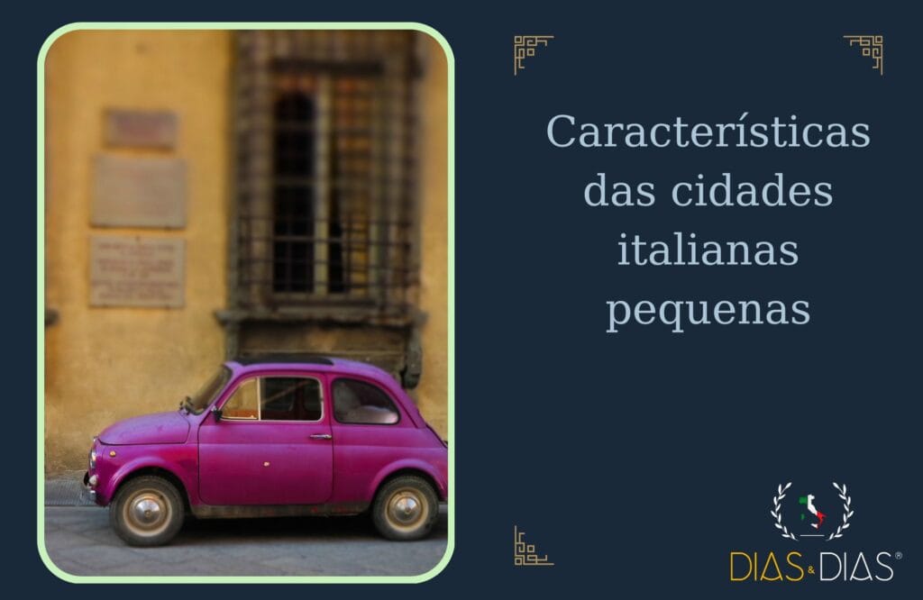 Características das cidades italianas pequenas