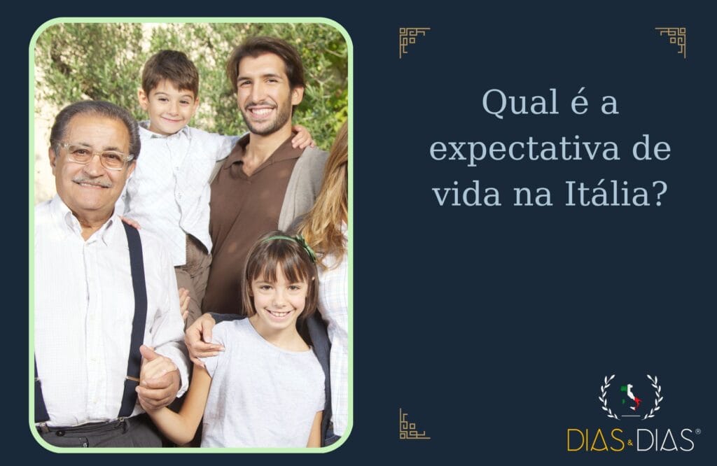 Qual é a expectativa de vida na Itália