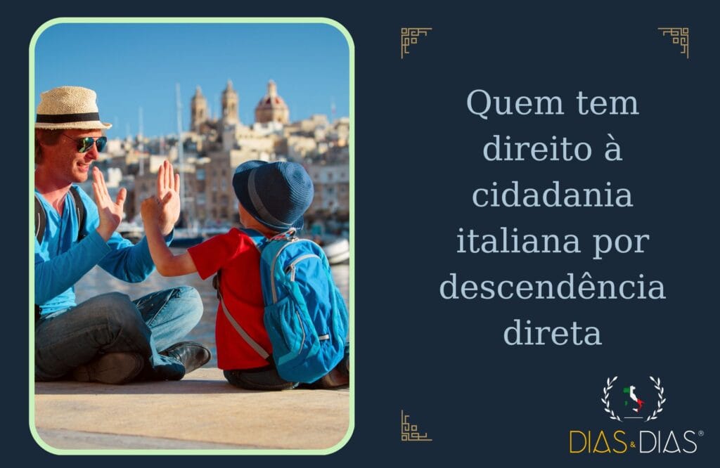 Quem tem direito à cidadania italiana por descendência direta