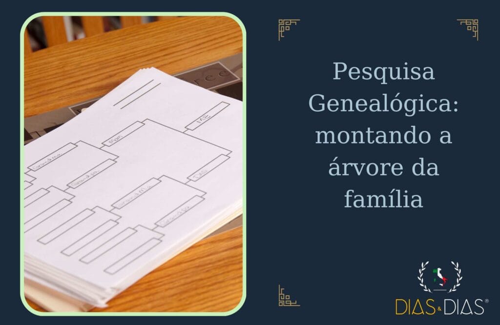Pesquisa Genealógica montando a árvore da família