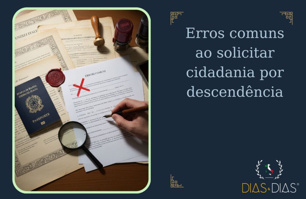 Erros comuns ao solicitar cidadania por descendência